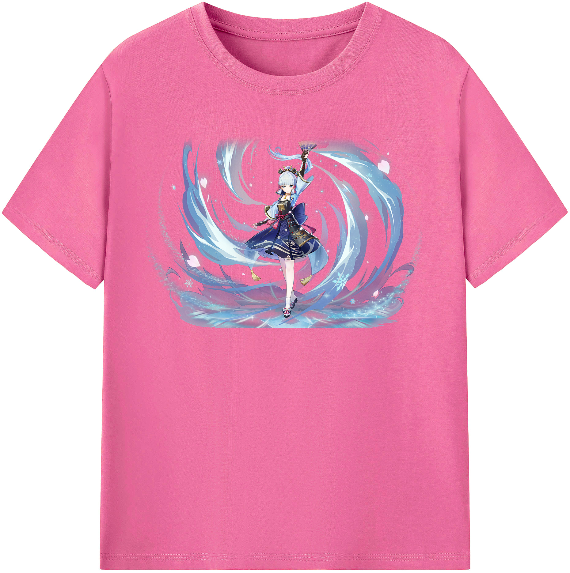 げんし神 神里綾華 神宮寺レン genshin Kamimiya Ren レディースカジュアルプリントTシャツ（綿100％）